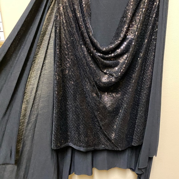 BCBC sequin cowl neck top - Picture 2 of 4